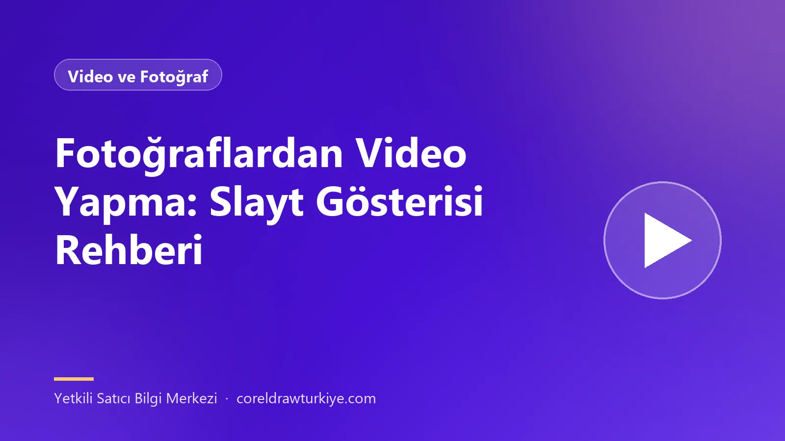 Fotoğraflardan Video Yapma: Slayt Gösterisi Rehberi